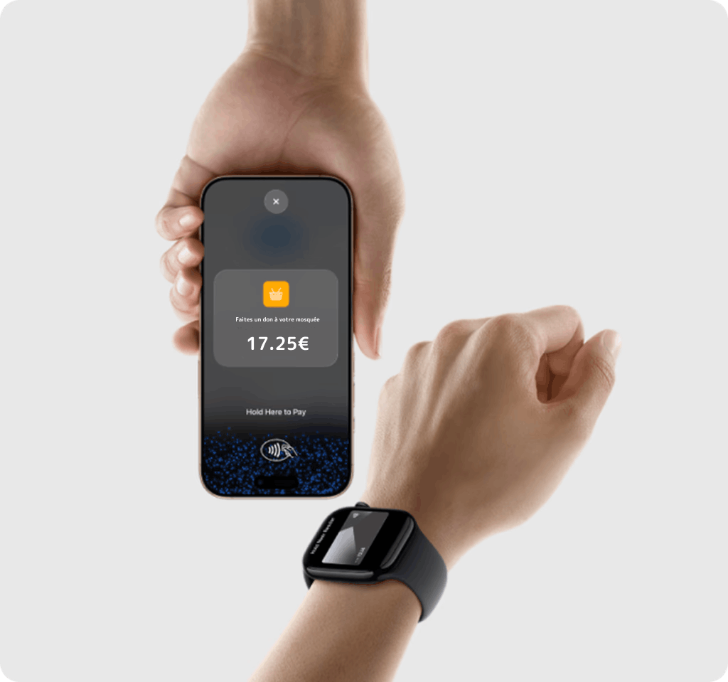 Collectez partout avec Tap to Pay