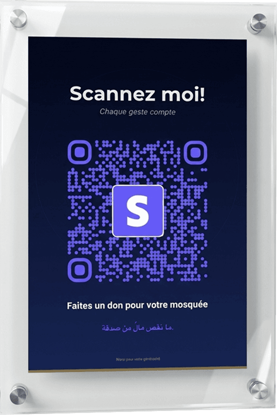 Affiche Donoor Cadre Verre