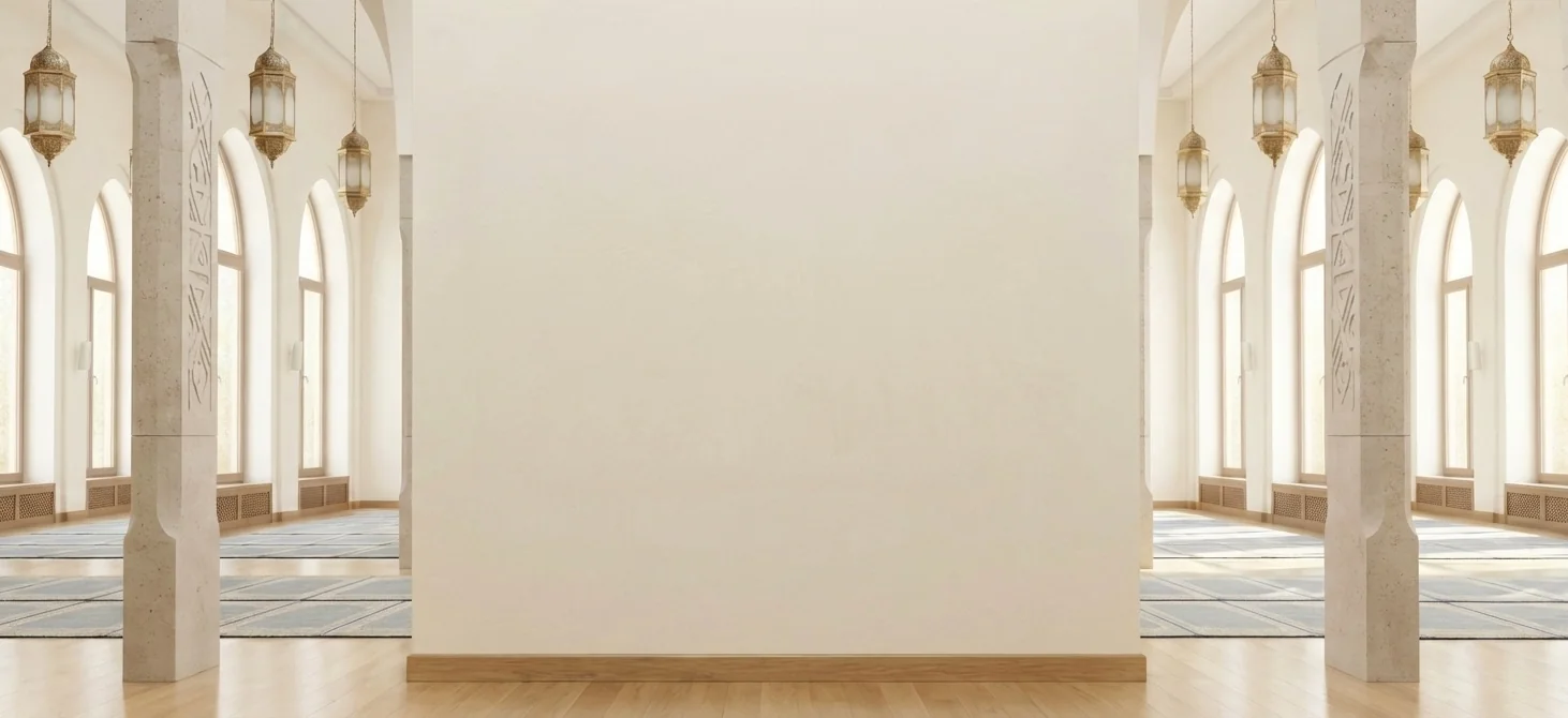 TV de mosquée affichant le QR code Donoor