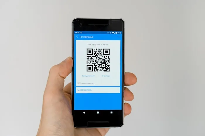 Illustration Sans application — QR code de don pour association